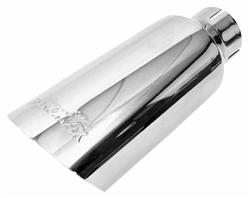 Dynomax 2.5 in. Polished Exhaust Tip 11.0 in. Long - Click Image to Close